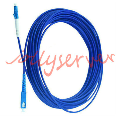 10M Armored Kabel Glasfaser Patch LC UPC Zu Sc Sm 9/125 3.0mm Einzel Core
