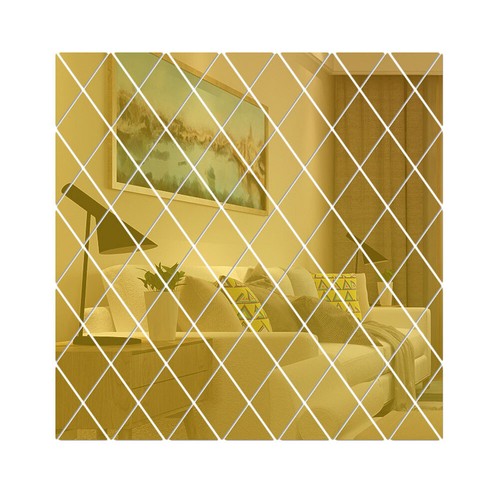3d-removable-mirror-wall-stickers-diamonds-triangles-acrylic-wall