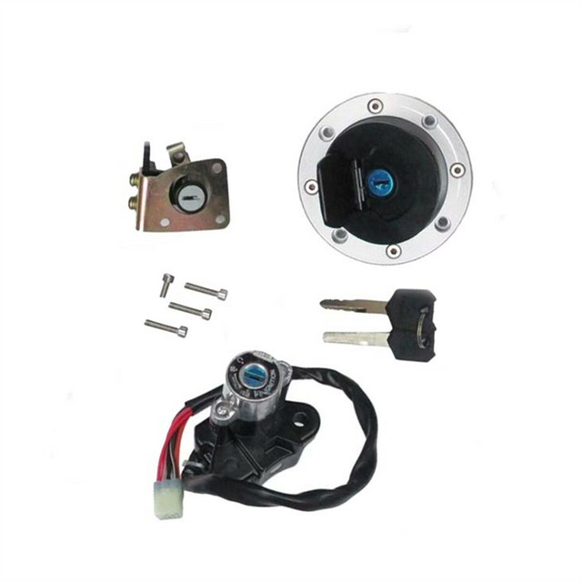 9806 Suzuki Katana GSX 600 GSX600F OEM Key Ignition Gas Tank Cap Seat