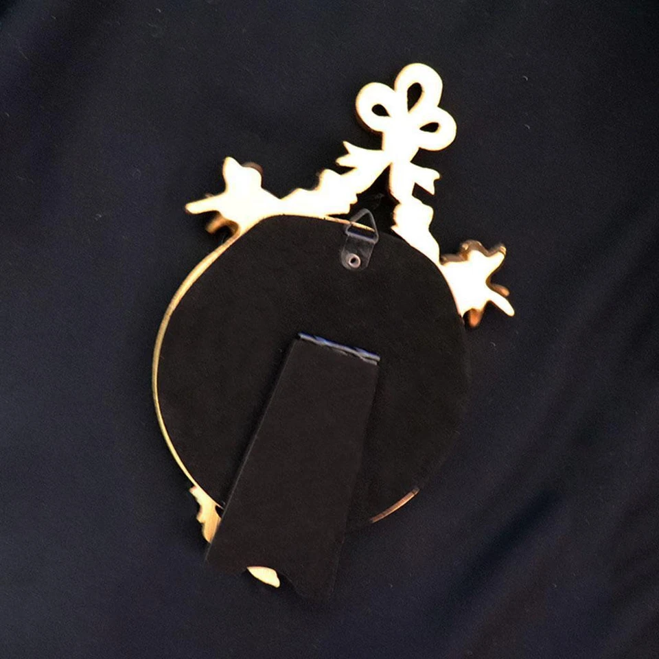 Gazechimp Deko Wandspiegel Kosmetikschalen Schminkspiegel für Schlafzimmer Kommode - Bild 2 von 4