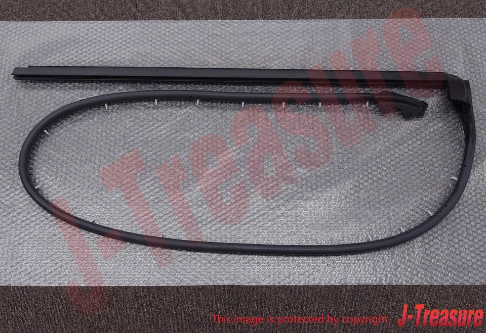 NISSAN GT-R R35 2009-2021 Genuine Front Door Weatherstrip RH 80830-62B0A OEM - Image 2 of 4
