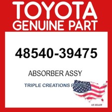 Toyota Genuine 4854039475 Absorber Assy Shock Rear LH 48540-39475 OEM