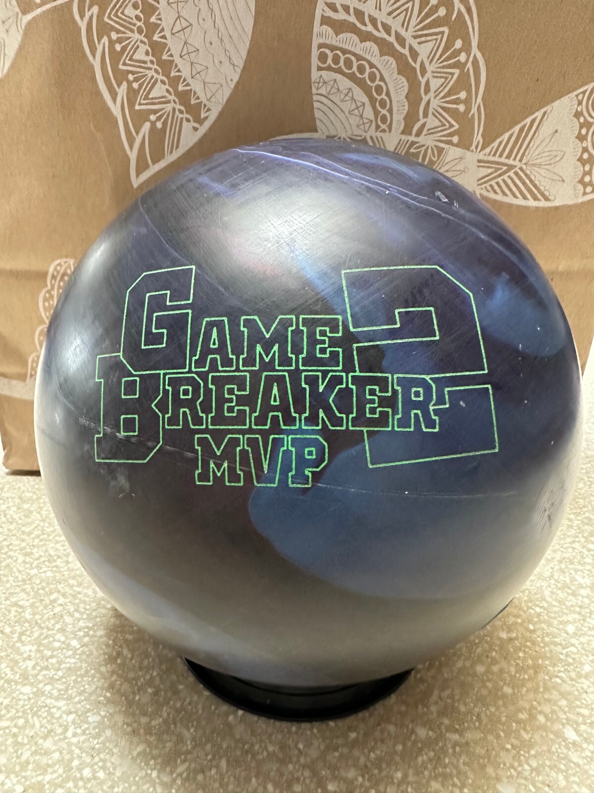 Ebonite GAME BREAKER 2 MVP Bowling Ball 14.11 lbs. USBC Made