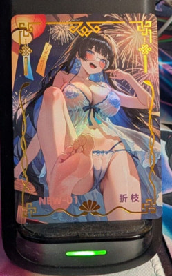 Cute Girl NEW-01 Goddess Story No Doubt Getting Wet Card Waifu