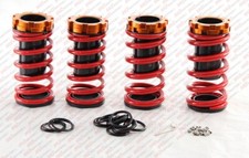 For 88-00 Civic Eg Ek Dc Black Scaled Gold Red Adjustable Coilover Hi-low Kit For 88-00 Civic Eg Ek Dc Black Scaled Gold Red Adjustable Coilover Hi-low Kit