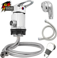 Mischbatterie Dusche Duscharmatur, 1/2 Zoll Einhebelmischer Dusche Mischbatterie