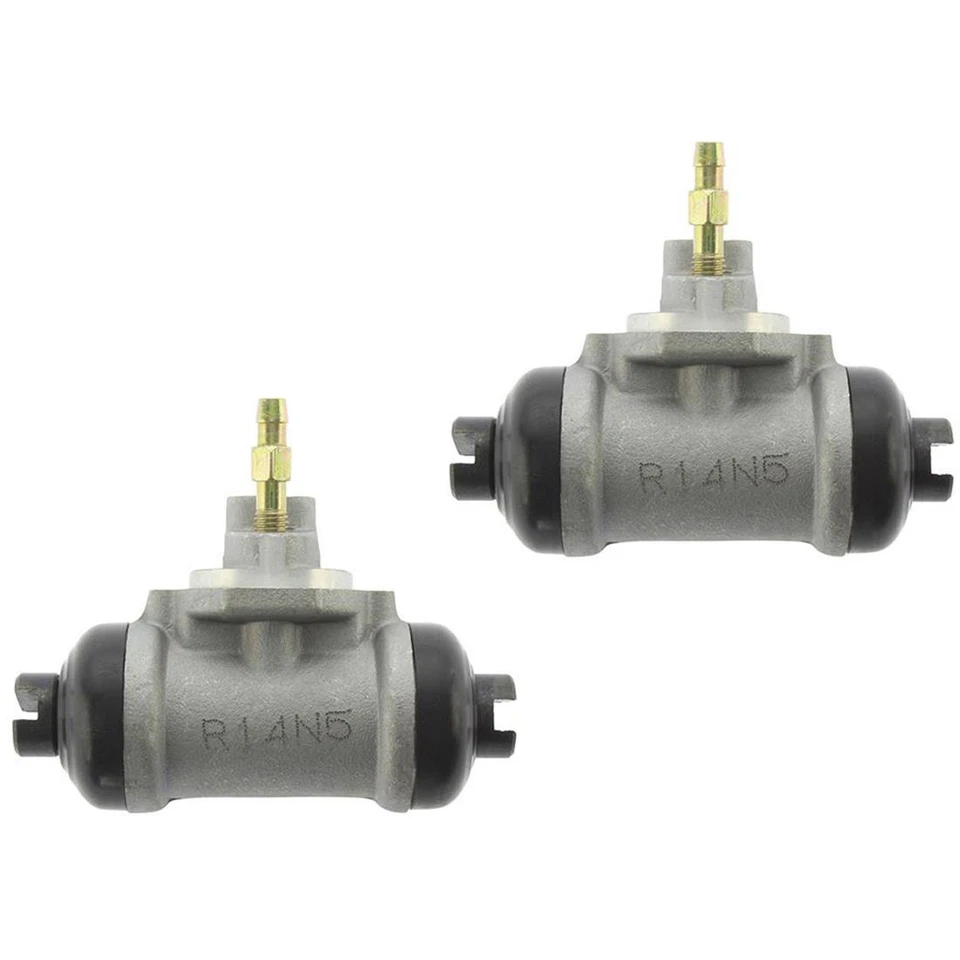 Se adapta a Nissan D21 1988-1994 tracción trasera cilindro de rueda de freno de tambor 2 piezas Foto 2 de 3