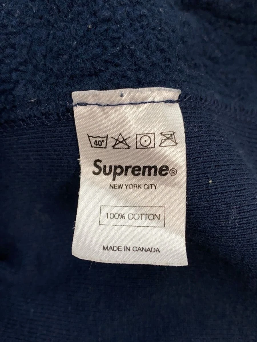 Felpa con cappuccio Supreme 11AW FUTURA LOGO PULLOVER L cotone nuova tinta unita