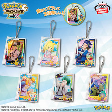 Pokemon Masters EX Twin Acrylic Keychain N Lono Pok mon Trainers Japan Exclusive