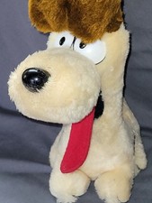 Vintage Garfield United Fun Farm Odie Plush Toy Dog Korea 1983 Stuffed Animal