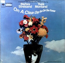 Barbra Streisand, Yves Montand - On A Clear Day You Can See Forever LP .