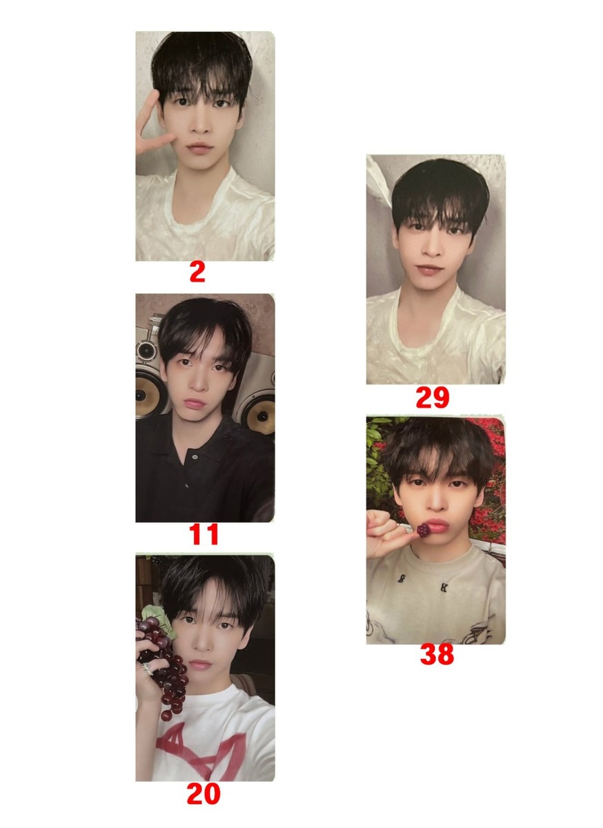 CRAVITY - Dare to Crave Official Original PHOTOCARD KPOP JUNGMO