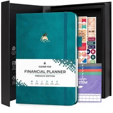 Clever Fox Budget Planner Premium Edition – Expense Tracker Notebook + 5 Cash...