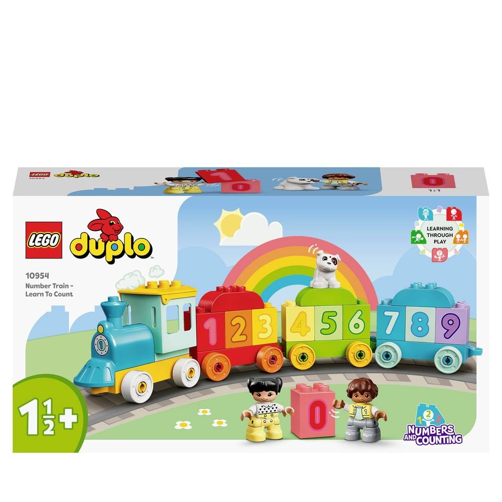 Apprendre à compter en s'amusant avec le train de chiffres LEGO DUPLO 10954