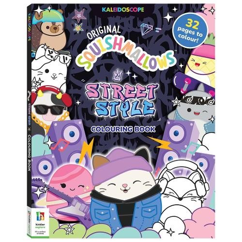 Kaleidoscope - Original Sqishmallows Street Style Colouring Book - 32 Pages NEW - Image 5
