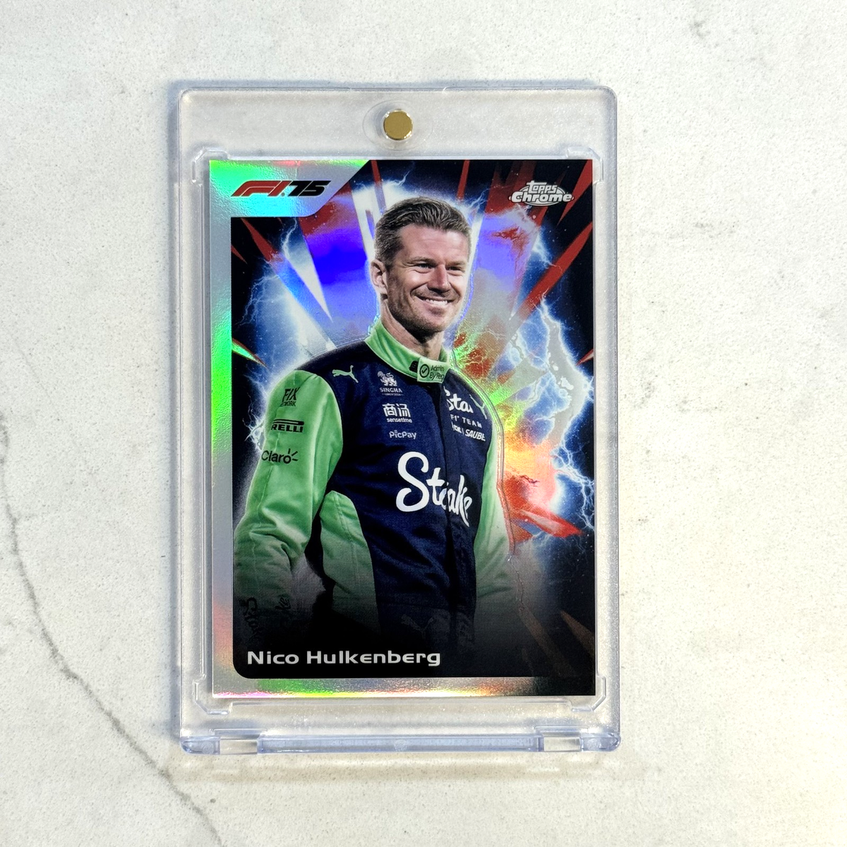 2025 Topps Chrome Formula 1 F1 Nico Hulkenberg Ultrasonic Case Hit