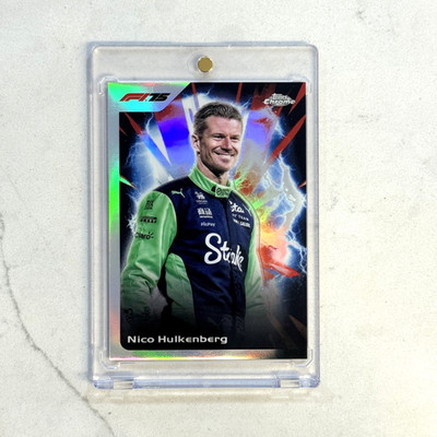 2025 Topps Chrome Formula 1 F1 Nico Hulkenberg Ultrasonic Case Hit SSP