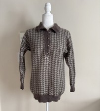 Vintage Made in Italy Mohair Carlagalli Genova Sweater Womens 44 Large FLAW