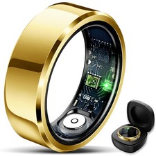 Smart Ring for Women Men Fitness Tracker with Blood Pressure,Heart Rate,Sleep...
