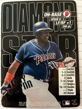TONY GWYNN 2000 DIAMOND STAR MLB SHOWDOWN GAME PROMO CARD HOF