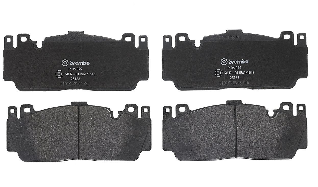 Für BREMBO P 06 079 Brake Pad Set, disc brake P 06 079 Brake pads set front , f - Bild 4