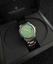 Baume & Mercier Riviera 10770 39mm Green Dial Automatic Watch (Swiss) Baumatic