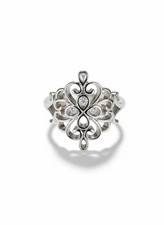 Sterling Silver Filigree Statement Ring