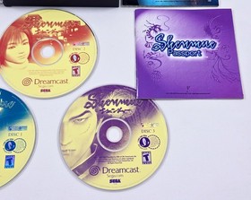 SHENMUE II 2 COMPLETE CIB 2000 Authentic Sega Dreamcast Tested