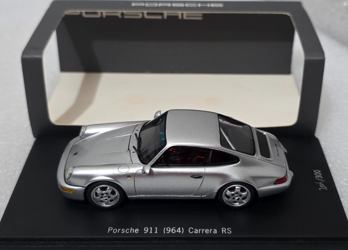 Porsche 911 964 Carrera RS 1992 Artic Silver 1:43 Spark CAP 043 11