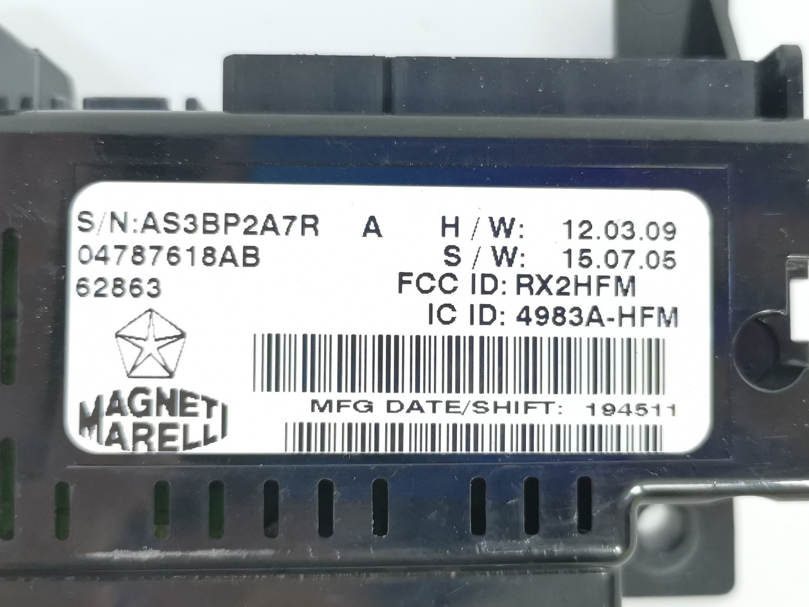 Maserati Ghibli 3.0 2016  Telematics Communication Control Module 04787618AB OEM
