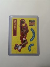 1996-97 Collector's Choice-Superaction Stick 'ums Stickers-Michael Jordan-#S30