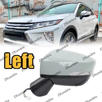 Left For Mitsubishi Eclipse Cross 2018 2019 Rearview Mirror Primer White