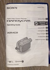 Sony Handycam DCR-HC26 Manual CD