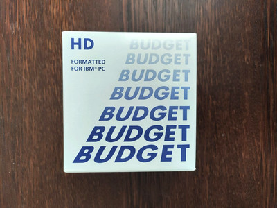 10x 3,5''-Disketten HD für IBM PC - OVP Ungeöffnet - Schwarz