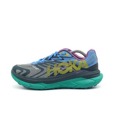 Hoka One Damen Tecton X 2 Sportschuhe Blau/Grü/Lila Laufschuh EU 39 1/3