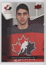 2018 Upper Deck Team Canada Juniors Exclusives /225 Kevin Mandolese #30 0b2i