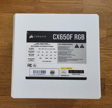 Corsair RM650 RM Series 650W Fully Modular ATX PSU White CP-9020224