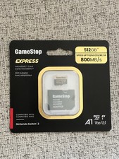 GameStop 512GB Express Micro SD Card for Nintendo Switch 2 BRAND NEW