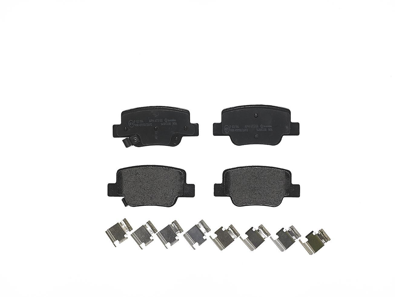 BRAKE PAD SET DISC BRAKE P 83 114 FOR TOYOTA 2ZR-FAE 1.8L 2AD-FHV 2.2L1WW 1.6L - Image 29