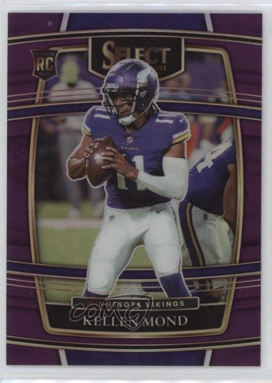 2021 Panini Select Concourse Purple Prizm 31/75 Kellen Mond #64 Rookie RC z7j
