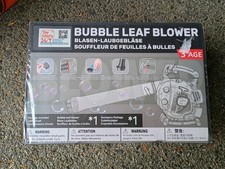 Toy Choi Bubble Leaf Blower New