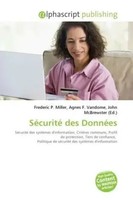 Frederic P. Miller (U. A.) | SéCurité Des DonnéEs | Taschenbuch | FranzöSisch