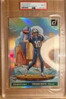 2024 Panini Donruss Downtown! Drake Maye #13 Oversized (RC) PSA 8