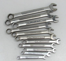 Craftsman Metric Combination Wrench Lot Vintage Usa 7mm To 17mm