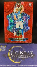 Ladd McConkey (RC) - 2024 Panini Mosaic Red Sparkle Prizm Rookie #334