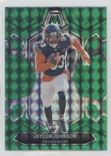 2024 Panini Mosaic Green Mosaic Prizm Jaylon Johnson #42 1jt0