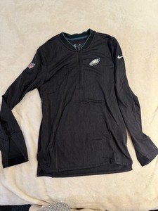 Nike Philadelphia Eagles NFL Football Black Dri-Fit Shirt Size S