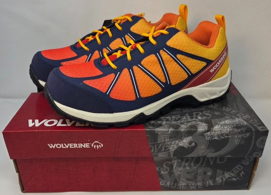 Wolverine Amherst II 2 Men CarbonMax Toe Safety Work Sneaker Shoes Sunset 10
Opens in a new window o