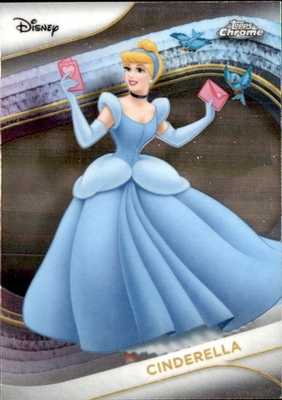 #ad 2025 Topps Disney Chrome Animated Princess Cinderella #75 $2.99