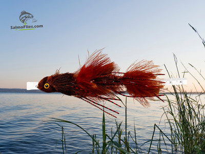  3x Sex Dungeon Streamer (Crayfish Orange) | #2, 12,5cm | Tandem Hecht Raubfisc